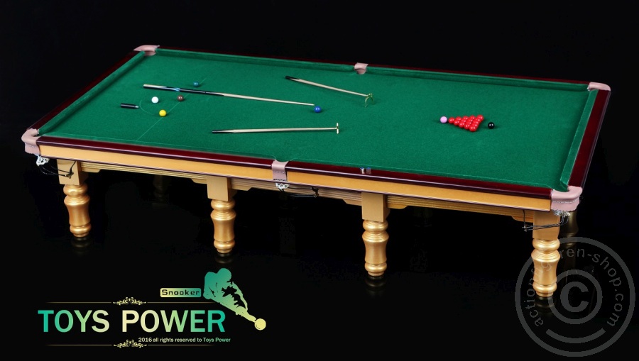 Snooker Billard Tisch - in 1/6 scale