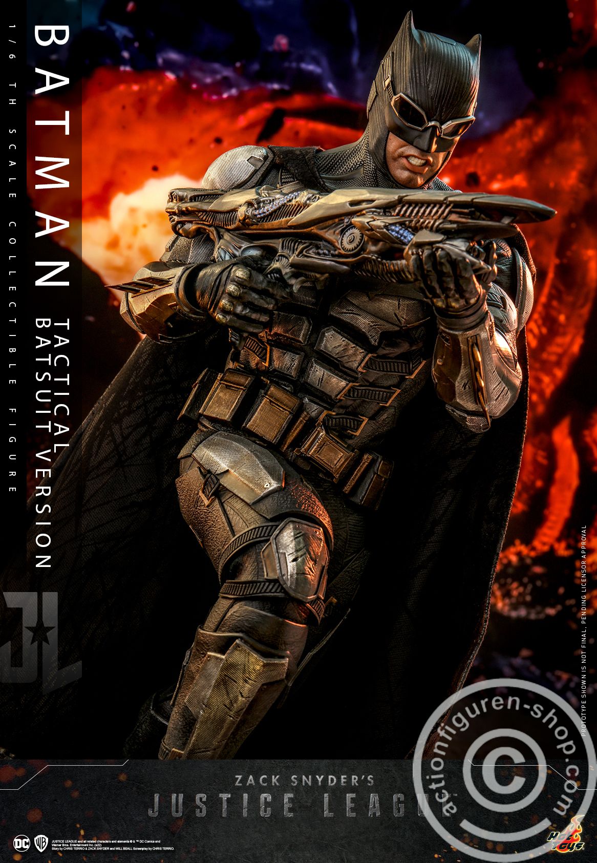Zack Snyder's Justice League - Batman (Tactical Batsuit Version) - TMS085 Zack Snyder's Justice League - Batman (Tactical Batsuit Version) - TMS085