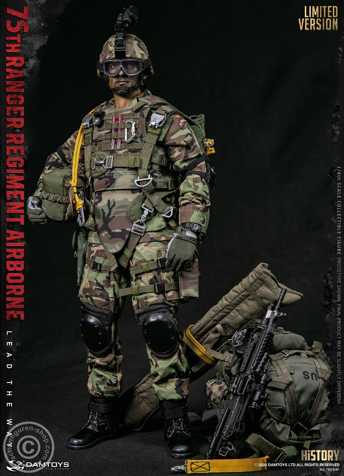 75th Ranger Regiment - Airborne Saw Gunner - Limited Version