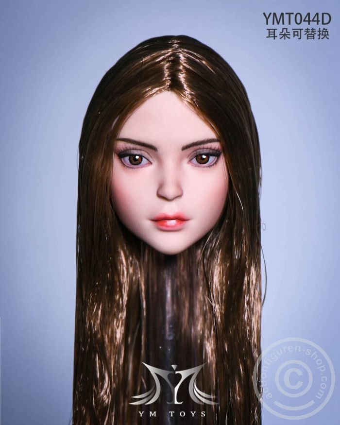 Elf 2.0 Head - light-brown Hair - 2 pairs of ears