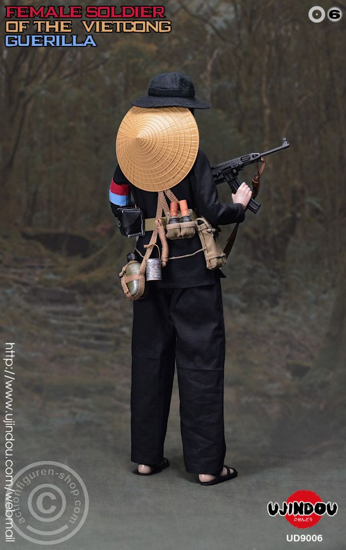 BBT-UD9006-10 Female Soldier Of The Vietcong Guerilla