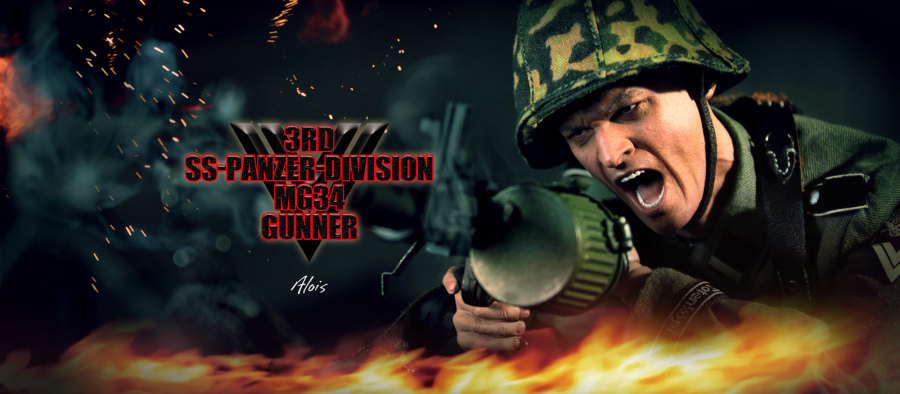 80124-40 Alois - 3. SS-Panzer-Division MG34 Gunner