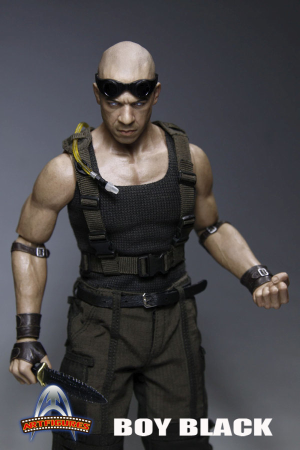 ArtF018-15 Boy Black - Riddick - Pitch Black