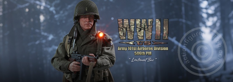 Lieutenant Buck - 1/6 WWII US Army 101st Airborne Division 506th PIR - in 1/6 scale