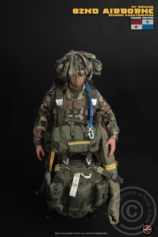 SSt089-12 82nd Airborne Paratrooper Panama 89-90