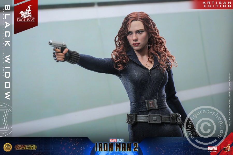 Iron Man 2 - 1/6th scale Black Widow Collectible Figure (Artisan Edition) - MMS757AE