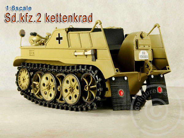 sdKfz2_Y-05 Kettenkrad - Sd.Kfz.2 - Sand