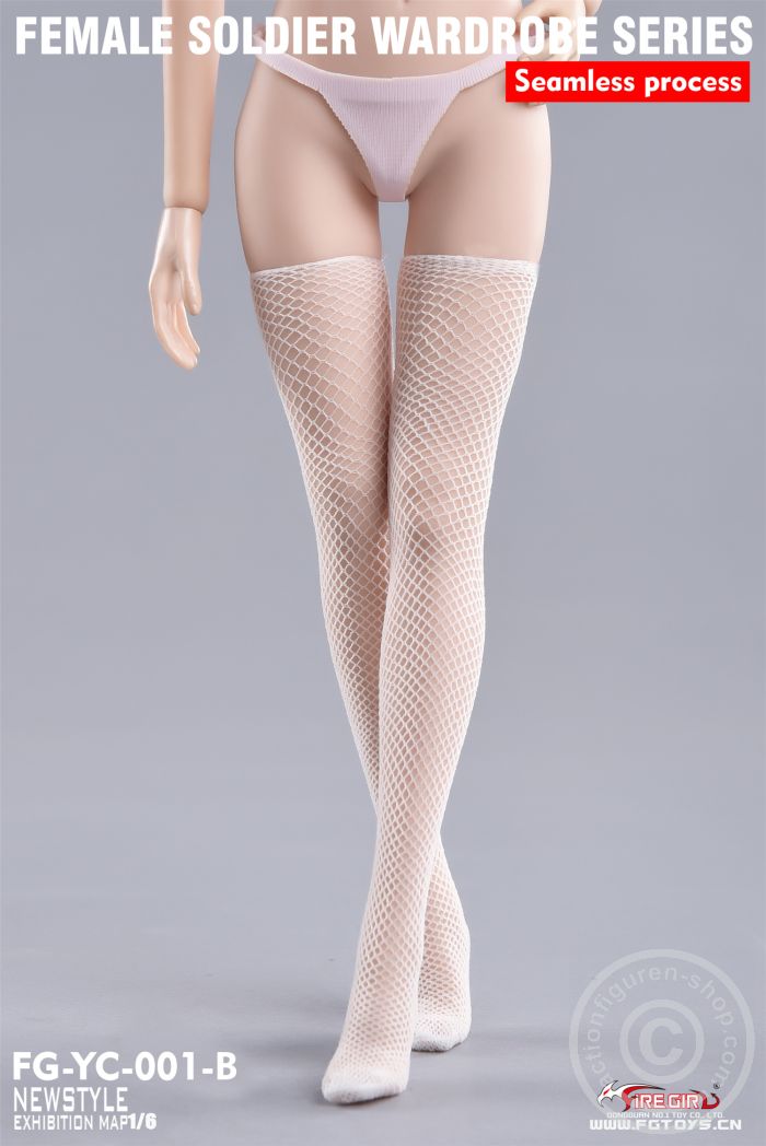 Seamless Mesh Stockings - Female Wardrobe Series
