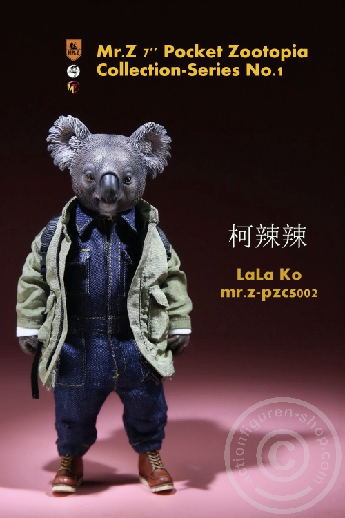 LaLa Ko - 7" Pocket Zootopia Series No.1