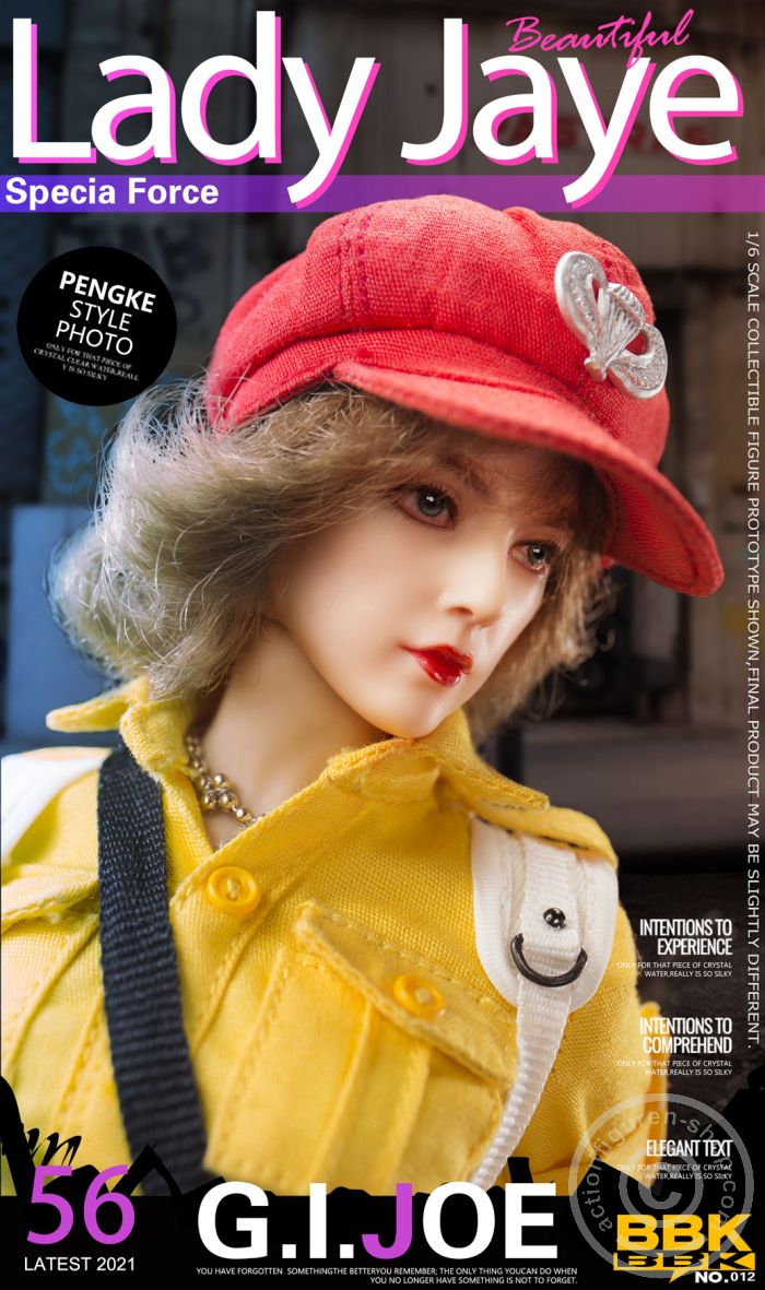 BBK012-16 Lady Jaye - GI-JOE Female Soldier Model