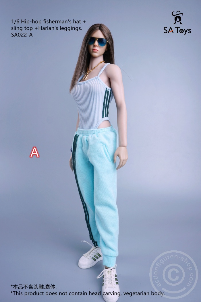 SATSA022A-04 Cool Female Outfit - sky blue