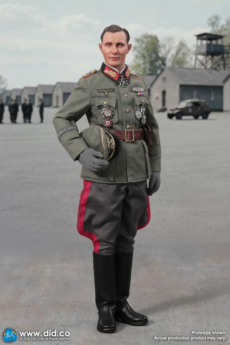 Otto Remer - WWII German Wehrmacht Officer - in 1/6 scale