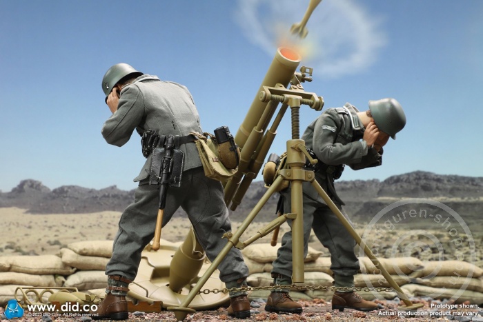 German 12cm Granatwerfer 42 mortar (sand) - WW II