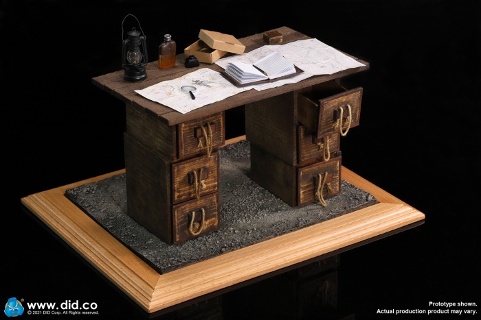 WWI War Desk Diorama Set