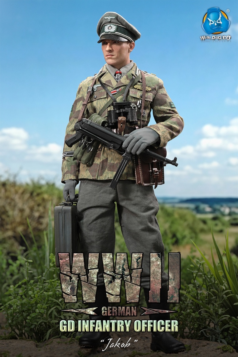 Jakob - WWII German GD Infantry Officer - in 1/6 scale