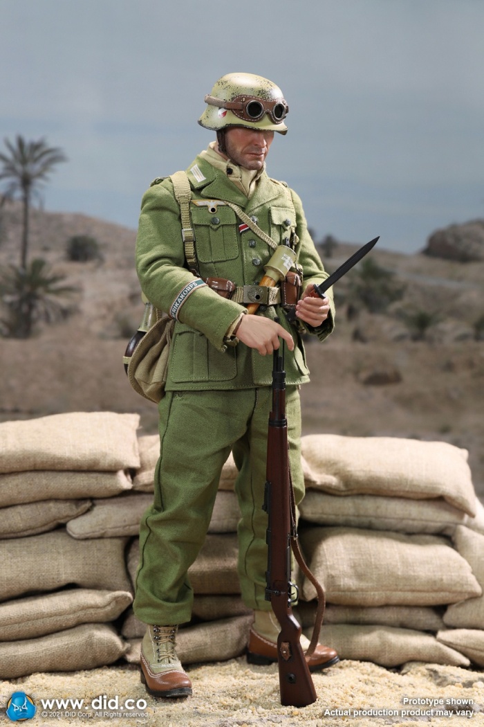 80152-30 Burk - WWII German Africa Korps Infantry Man