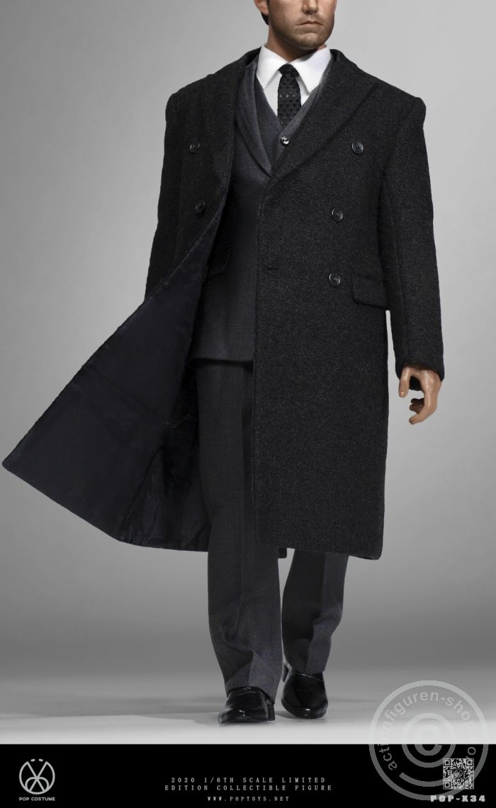 Couture Version Rich Gentleman "Ben" Overcoat Suit Set