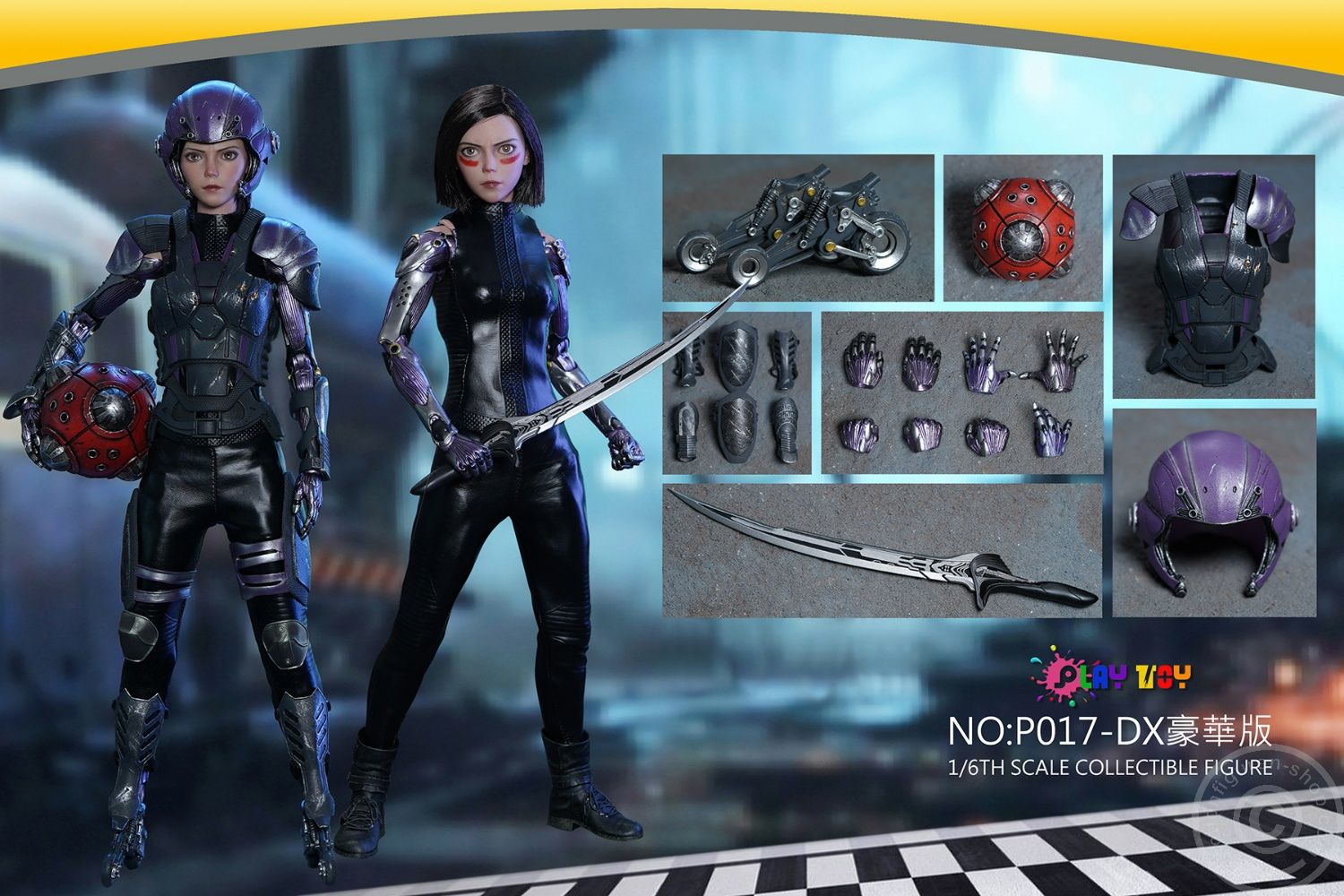 Alita - Battle Angel Robot Girl - Deluxe Version Alita - Battle Angel Robot Girl - Deluxe Version