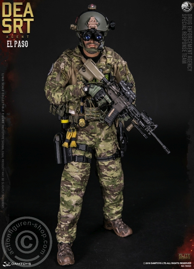 DA78063-37 DEA SRT (Special Response Team) Agent - El Paso