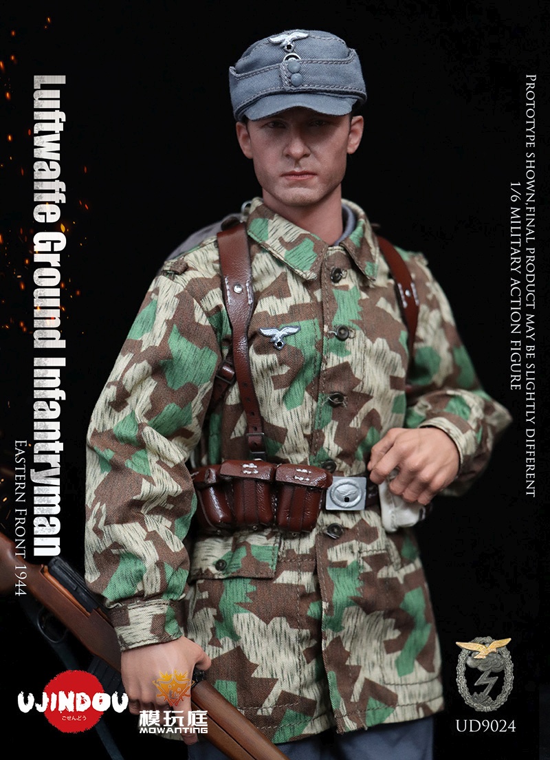 Luftwaffe Felddivison - Infantryman - WWII - Eastern Front 1944 Luftwaffe Felddivison - Infantryman - WWII - Eastern Front 1944