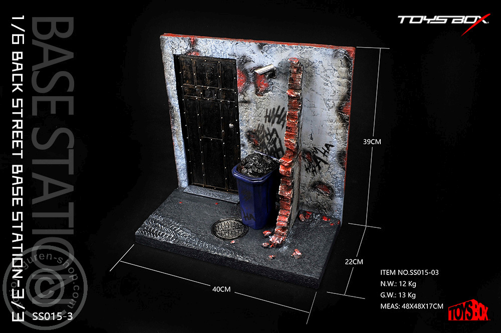 Back Street Base Station - Diorama 3