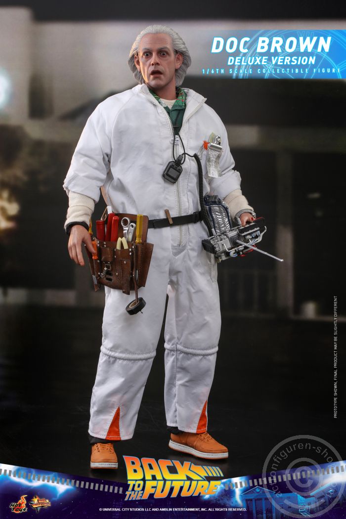 Back to the Future - Doc Brown - (Deluxe Version) - MMS610 Back to the Future - Doc Brown - (Deluxe Version) - MMS610