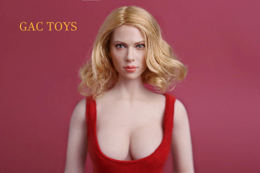 Female Head - blond Hair