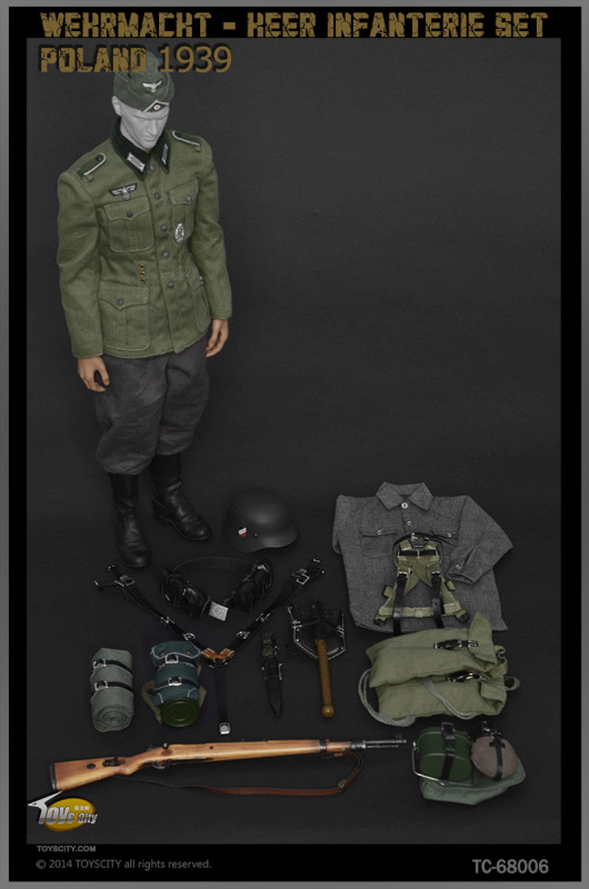 tct68006-16jsDNOelAm9RuW German WWII - Heer Infanterie Soldat Set