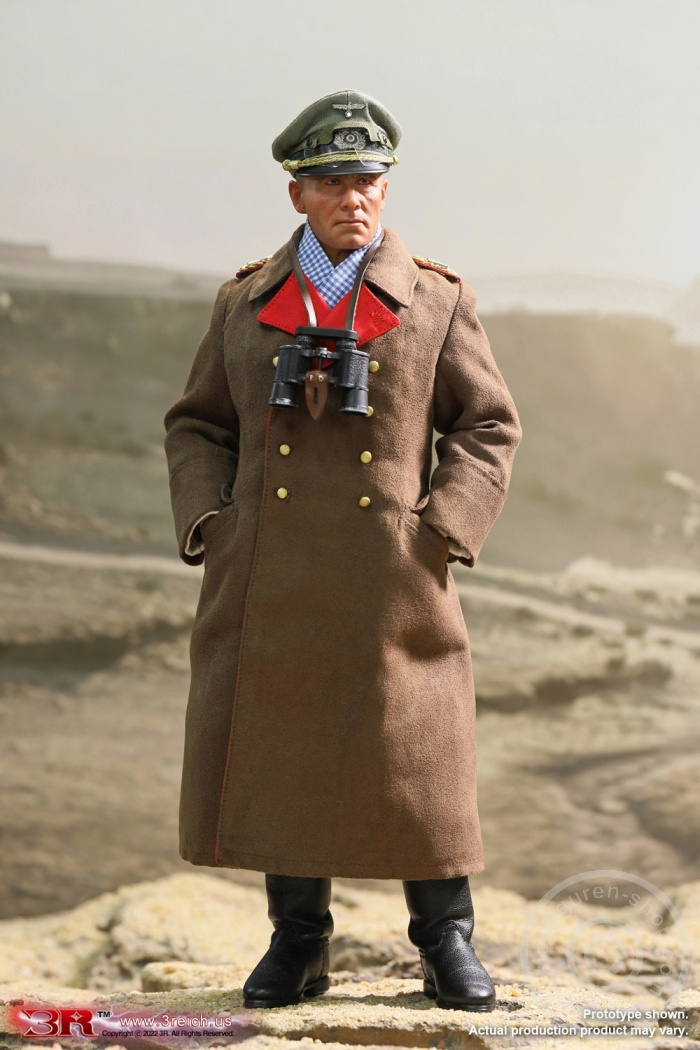 Erwin Rommel - The Desert Fox - Field Marshal of DAK - damaged Box Erwin Rommel - The Desert Fox - Field Marshal of DAK - damaged Box