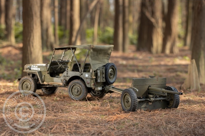 M3 37mm Anti-Tank-Gun - 1/6 scale