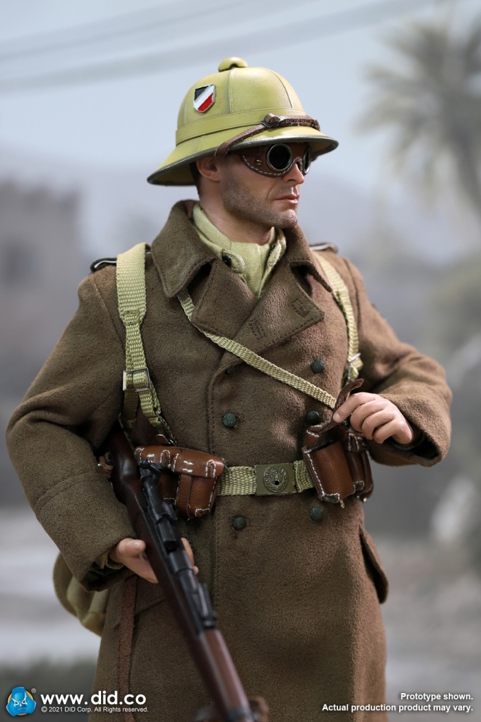 80152-07 Burk - WWII German Africa Korps Infantry Man