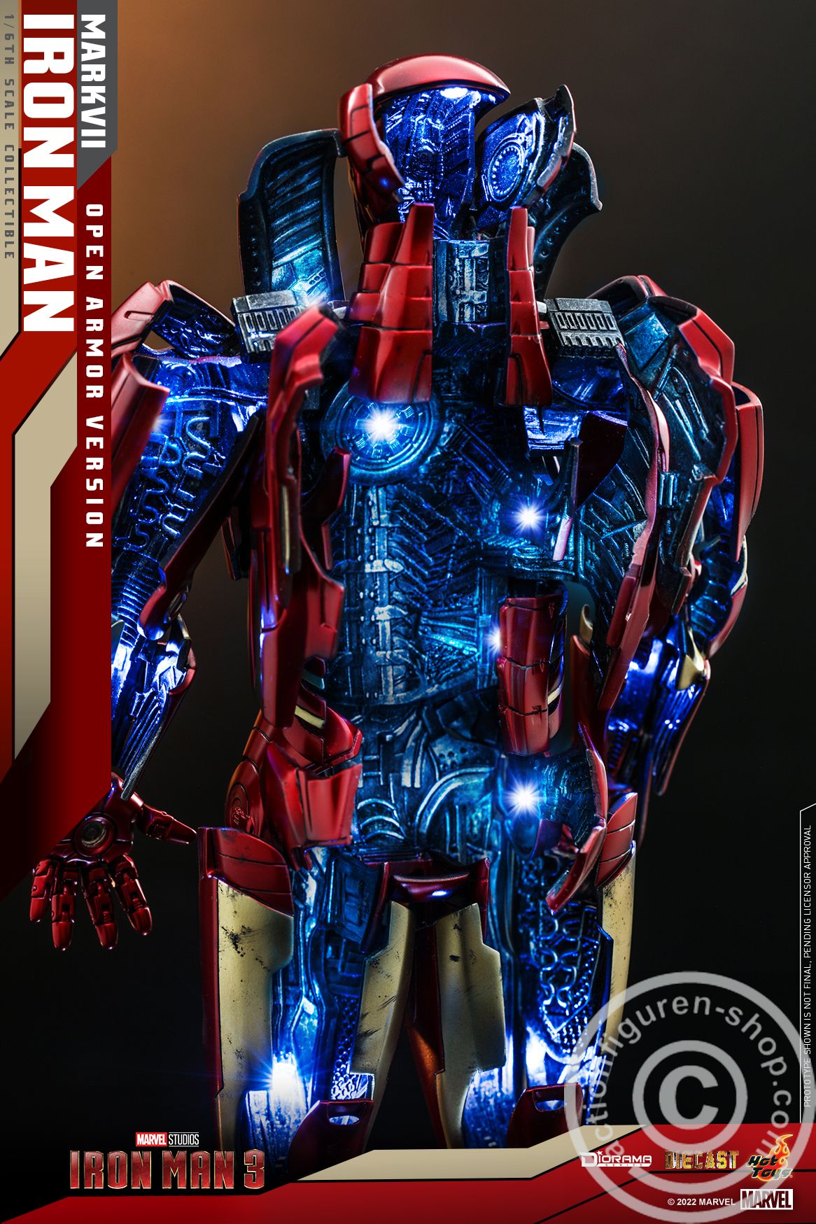 Iron Man 3 - Iron Man Mark VII (Open Armor Version)