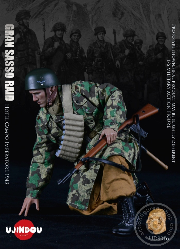 German Fallschirmjager - Gran Sasso Raid - Hotel Campo Imperatore 1943 German Fallschirmjager - Gran Sasso Raid - Hotel Campo Imperatore 1943