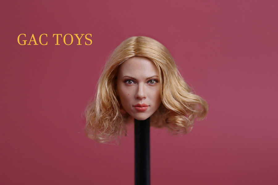 Female Head - blond Hair