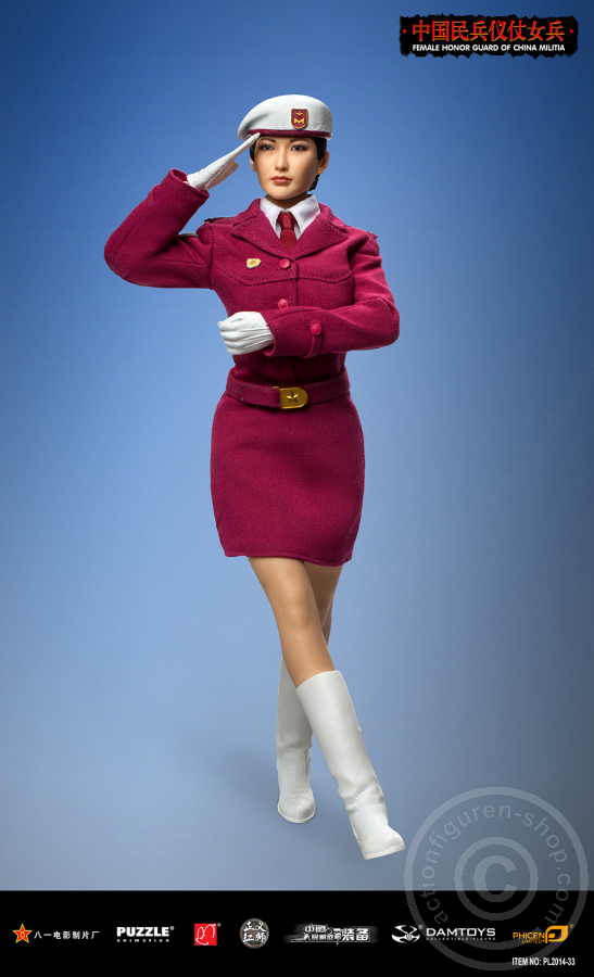 Female Honor Guard from China Militia