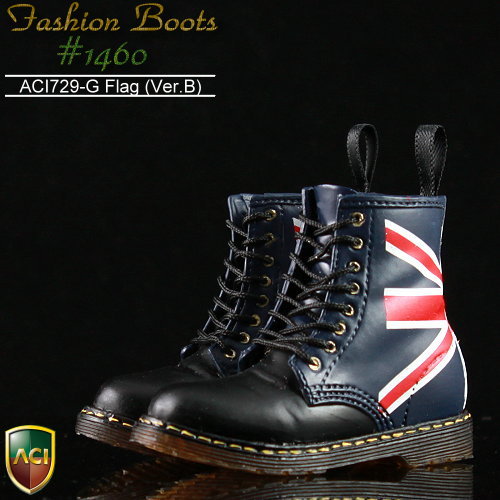 Fashion Punker Boots - black