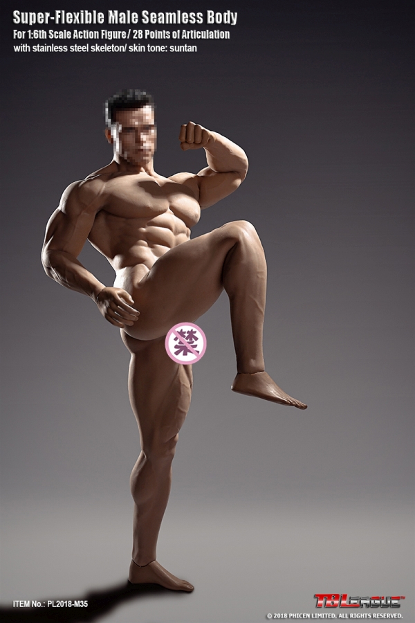 Super Flexibel Male Seamless Body
