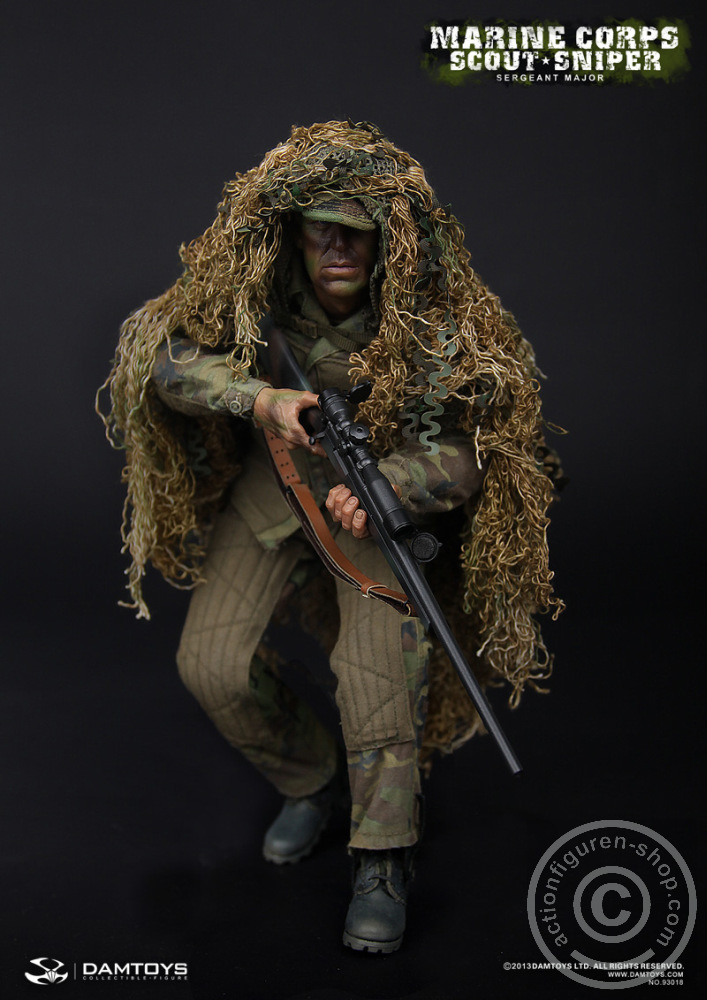 DA93018-12 Marine Corps Scout Sniper - Sergeant Major