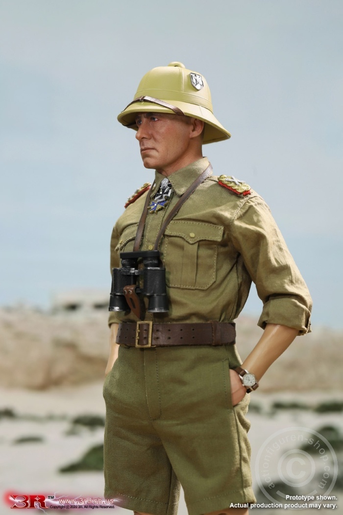Erwin Rommel - The Desert Fox - Field Marshal of DAK - damaged Box Erwin Rommel - The Desert Fox - Field Marshal of DAK - damaged Box