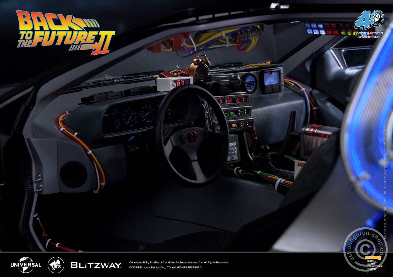 DeLorean Time Machine - Ultimate Masterpiece Series - in 1/6 scale DeLorean Time Machine - Ultimate Masterpiece Series - in 1/6 scale
