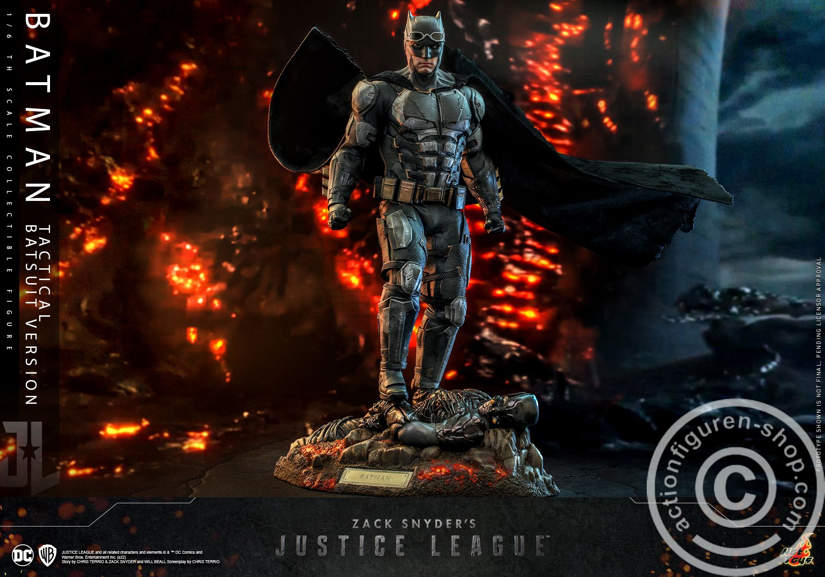 Zack Snyder's Justice League - Batman (Tactical Batsuit Version) - TMS085 Zack Snyder's Justice League - Batman (Tactical Batsuit Version) - TMS085