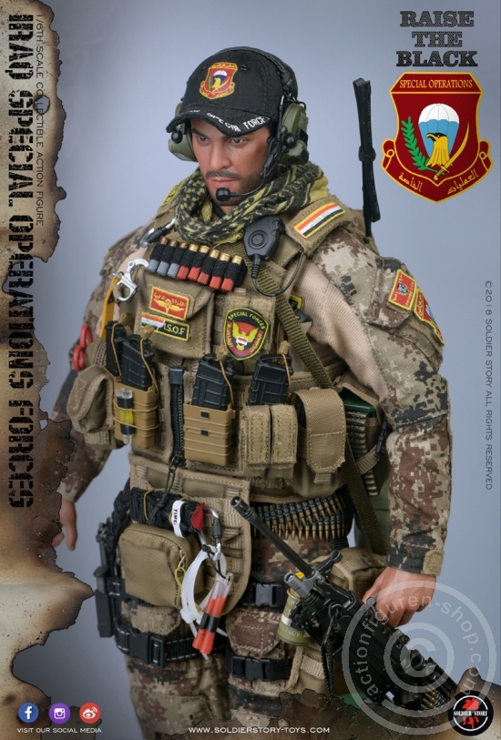 Iraq Special Operations Forces "ISOF" - SAW Gunner