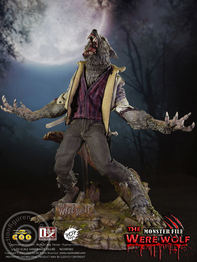 MF002-19 Were Wolf - Monster File
