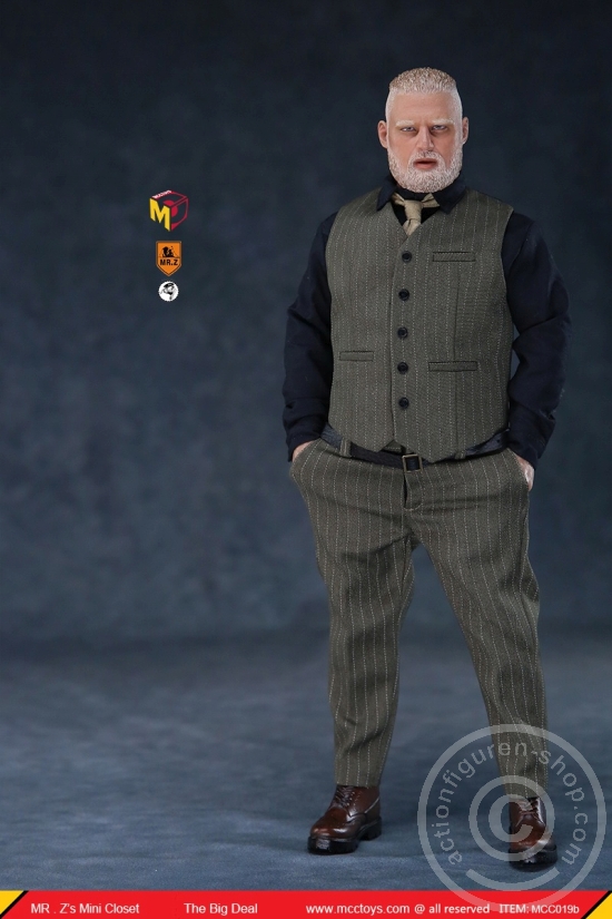 MrZMCC019B-13 The Big Deal (Figure in Suit) - grey