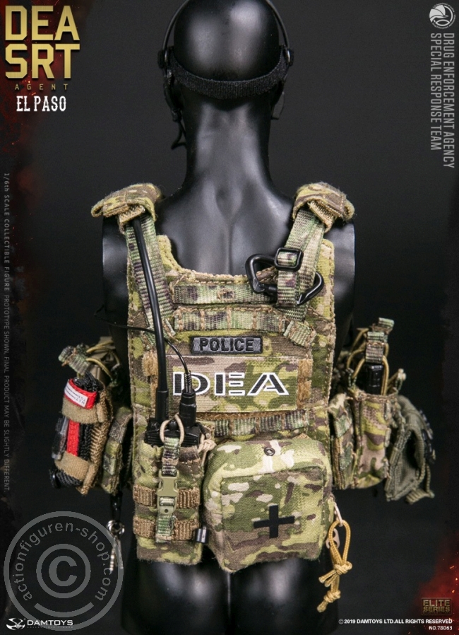 DA78063-66 DEA SRT (Special Response Team) Agent - El Paso