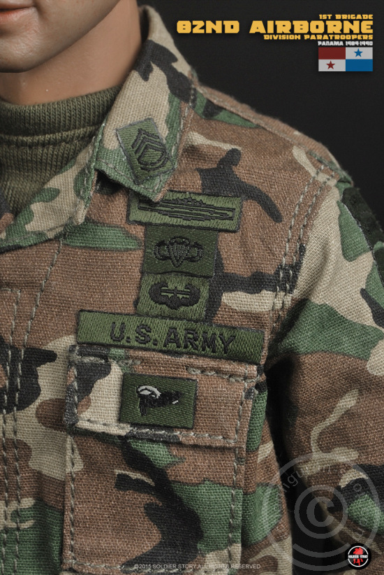 SSt089-48 82nd Airborne Paratrooper Panama 89-90