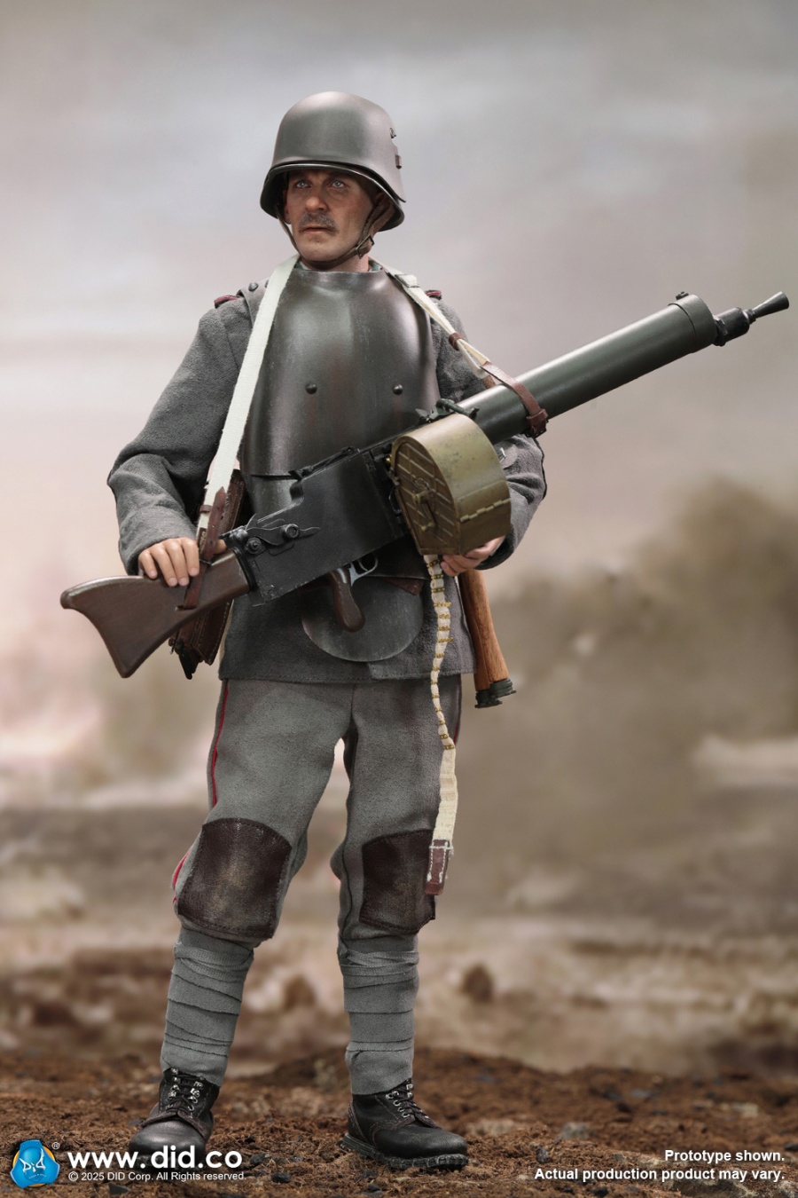 Arthur - WWI German MG08 Machine Gunner – in 1/6 scale Arthur - WWI German MG08 Machine Gunner – in 1/6 scale