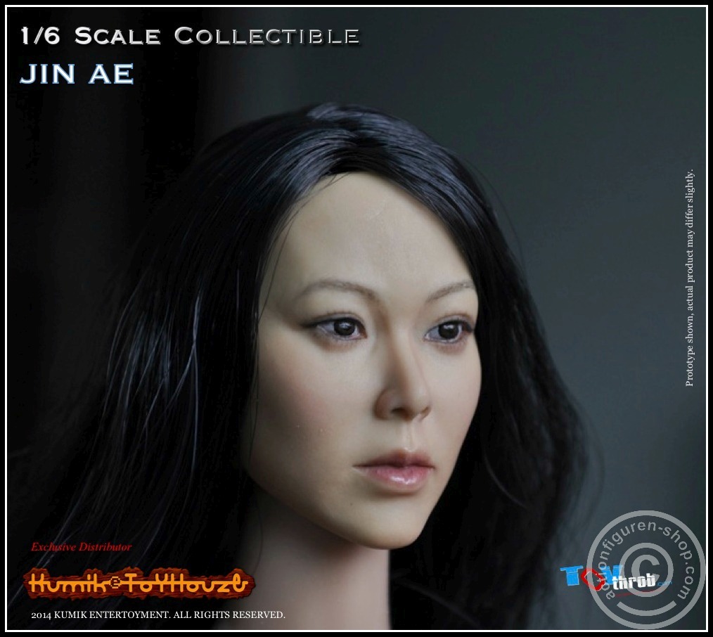 Jin Ae - Kopf - Black - KUMIK