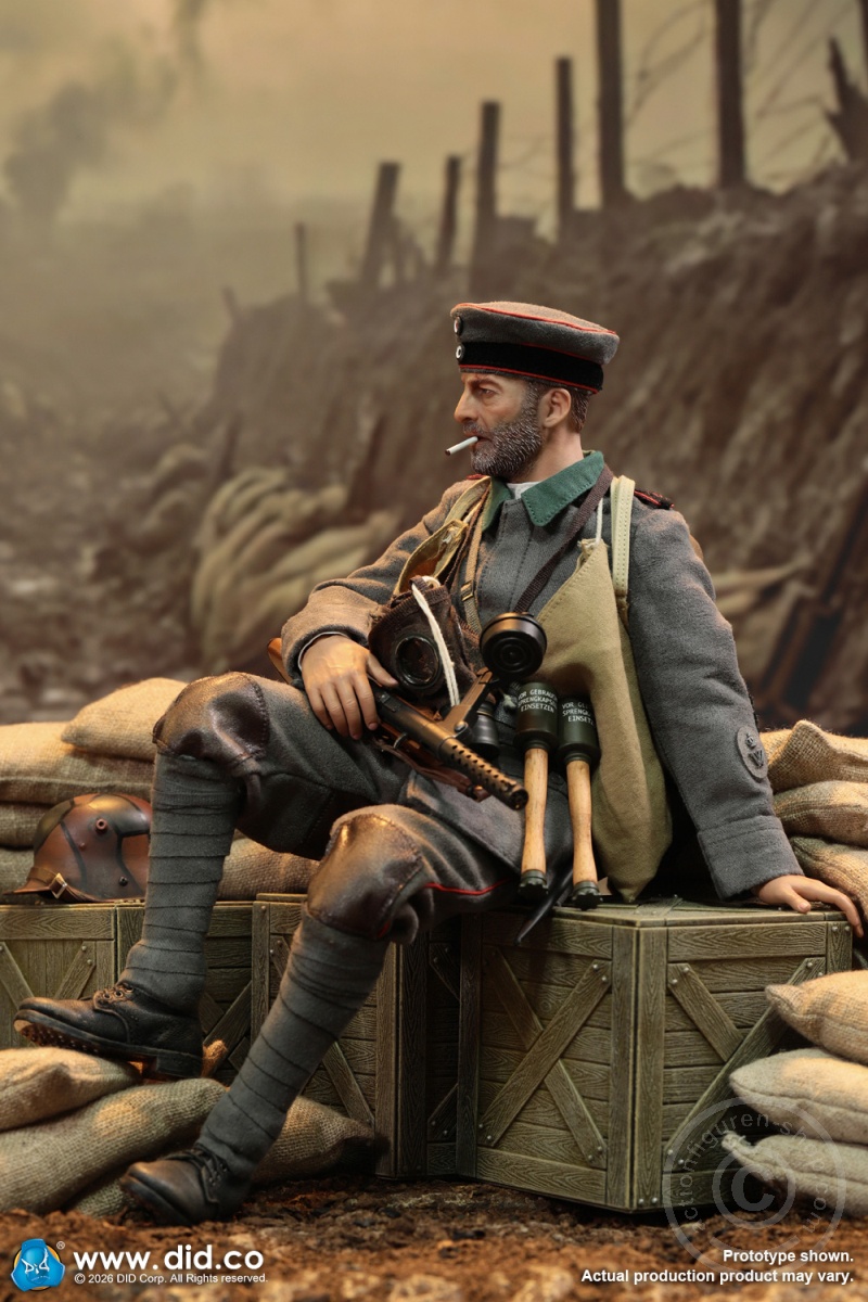 Bodo - WW I German Army Stormtrooper Infantry - in 1/6 scale