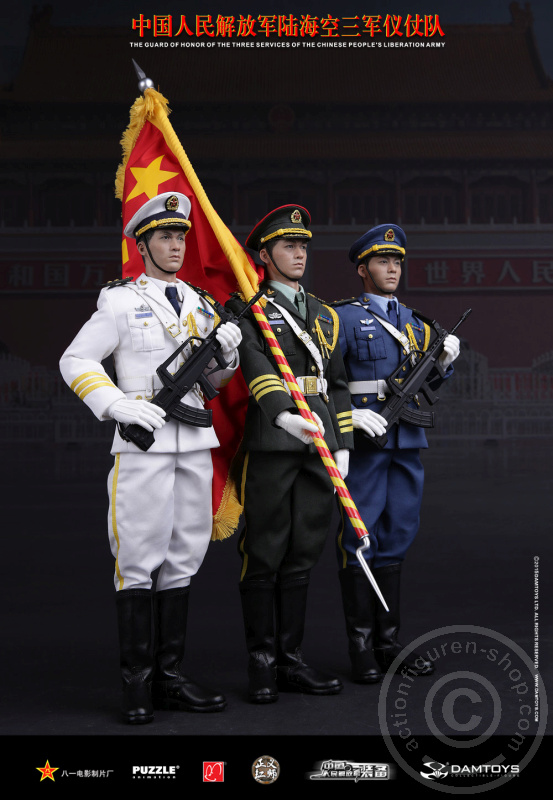 DA78029-02 Honor Guard - China Army - Fahnenträger